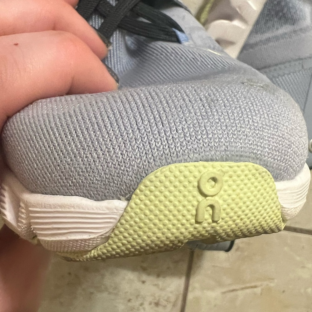 On Running Cloud X Sneakers in Black and Blueish/Gray - Picture 10 of 13